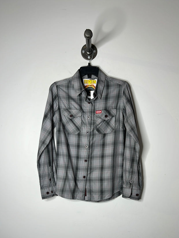 Dixxon Grey Plaid ButtonUp