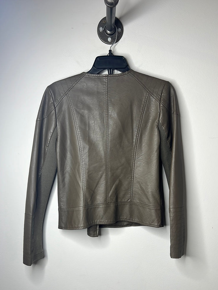 BB Dakota Brn Leather Jacket