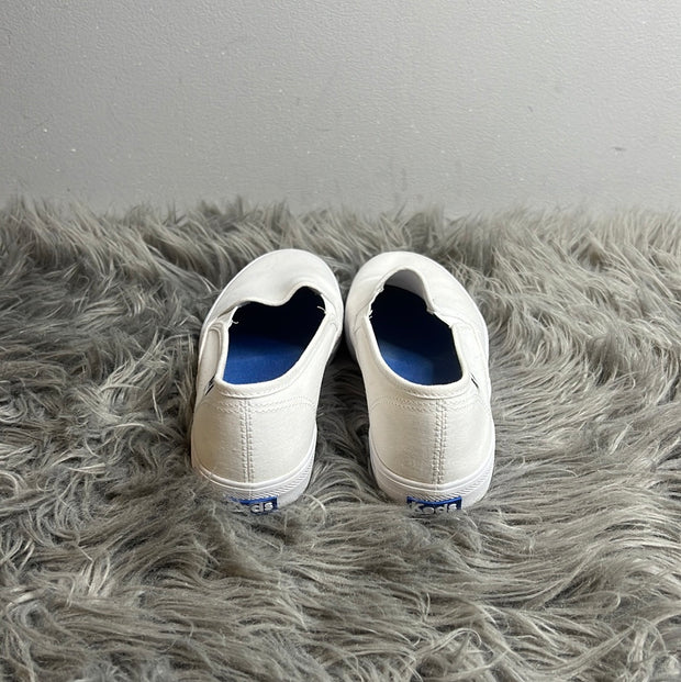 Keds White Slip Ons