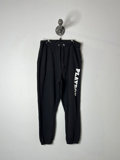 Missguided Blk Playboy Sweats