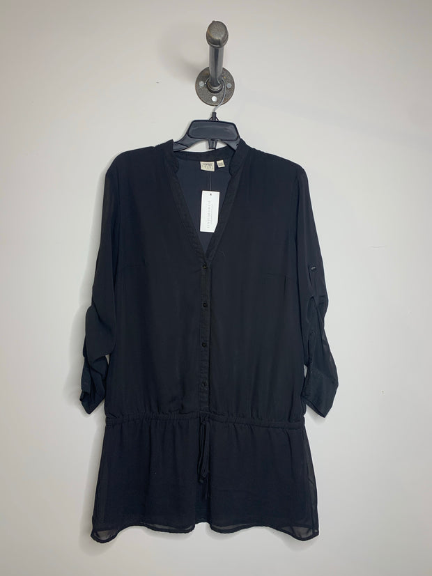 Esprit Black Sheer Slv Tunic