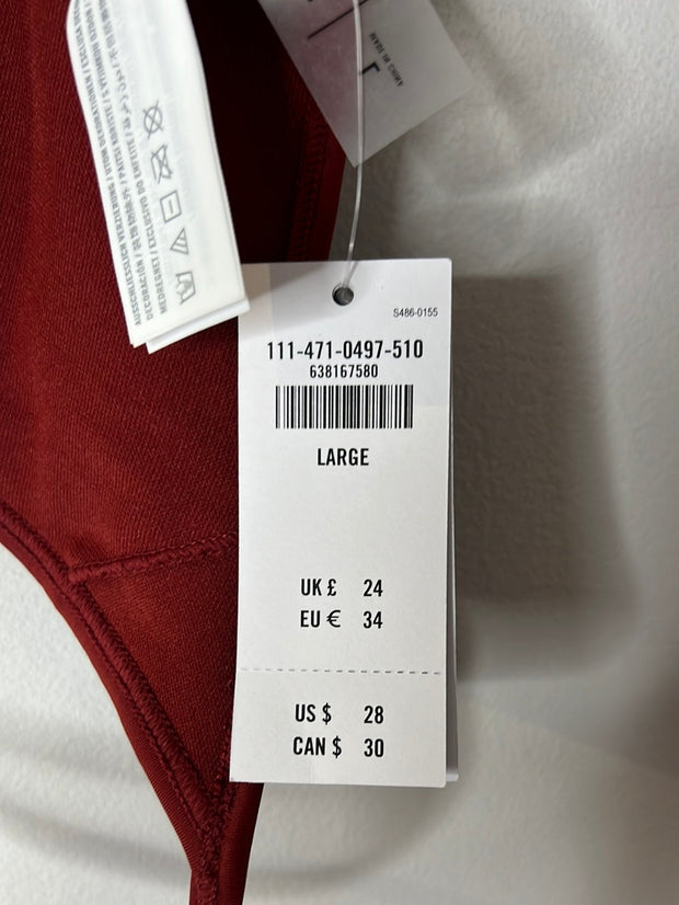 A&F Red Triangle Bikini Top