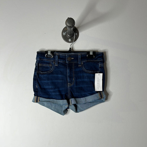 AE Dark Denim Shorts