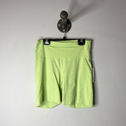 TNA  neon green bike shorts