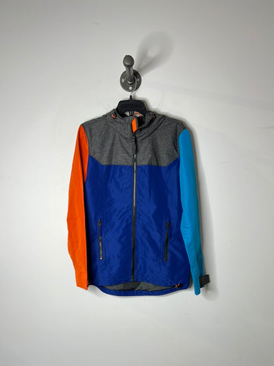 AE Blue/Gry Rain Jacket