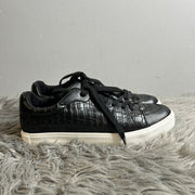 LTS Black Crocodile Sneakers