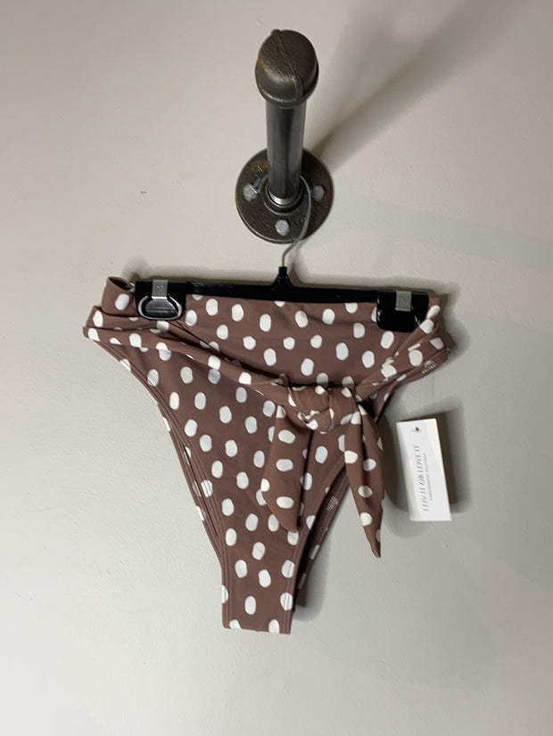 A&F Taupe/White Dot Bottom