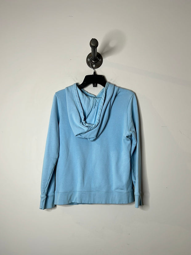 Adidas Blue/Wte Hoodie