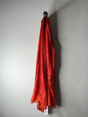 Red Thin Scarf