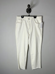 &Denim White Mom Jeans