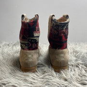 Toms Brown/Pattern Short Boots