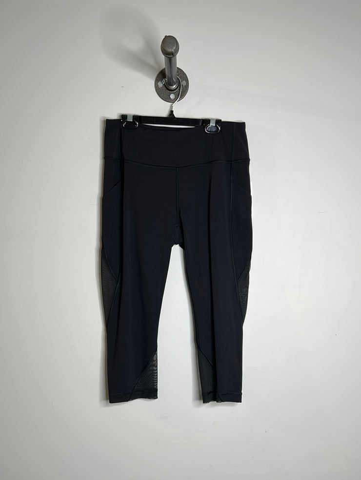 Legging court noir Lululemon