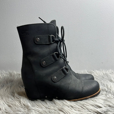 Sorel Black Wedge Boot