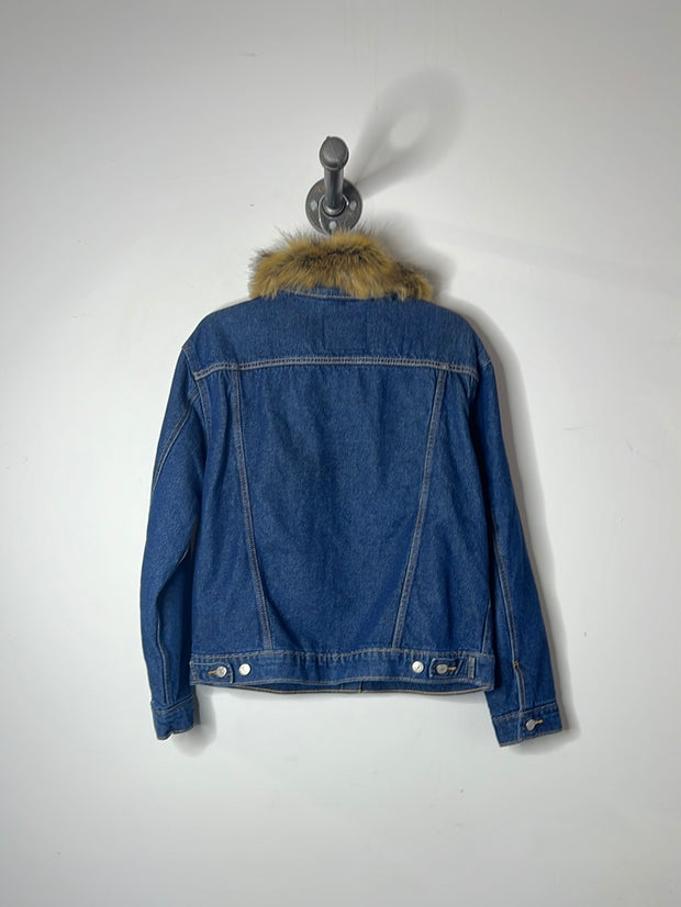 Levi's Denim Fur Collar Jacket