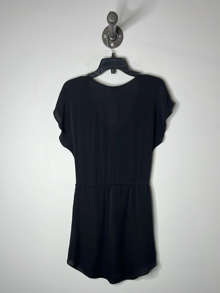 Babaton Black Silk Dress