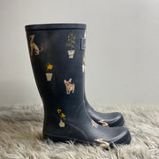 Joules Grey Puppies Rain Boots