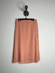 dynamite pink pleated skirt