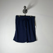 RD Style Navy Cotton Shorts