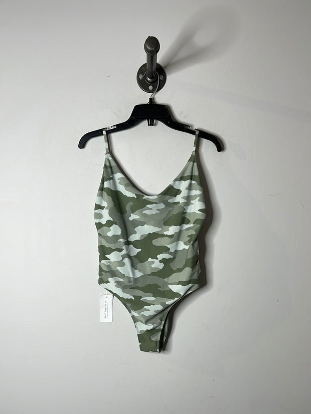 Aerie Green Camo 1 Piece