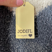 Jodifl Wht/Blue Heart Sweater