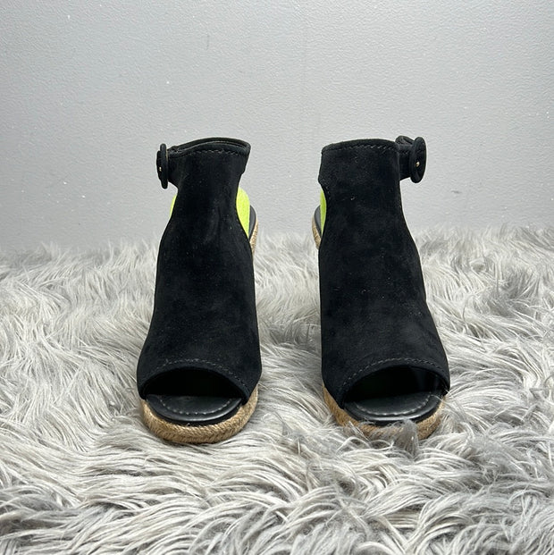 Aldo Black Wedge Heel