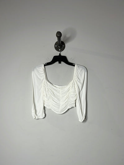 Wilfred White Crop Blouse