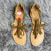 Guess Brown Suede Sandals