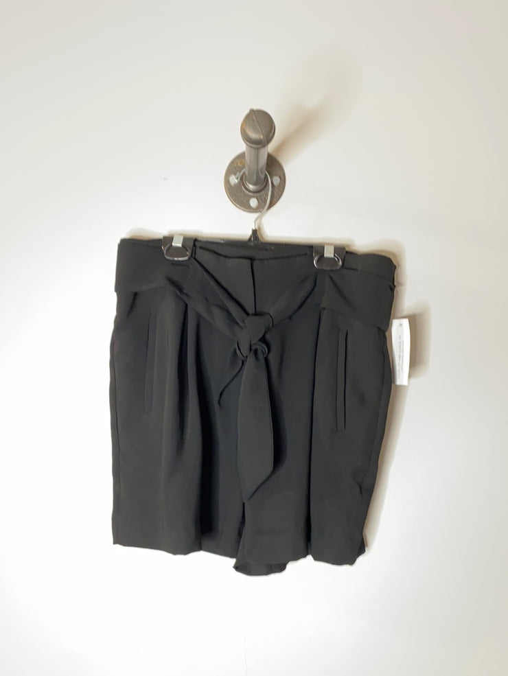 H&M Black Tie Shorts