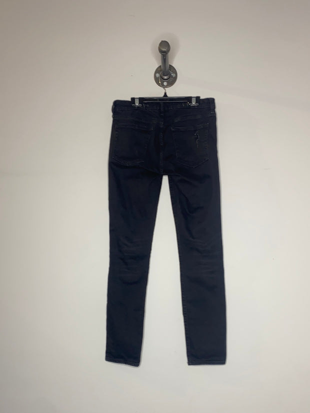 Gap Black Distressed Skinny