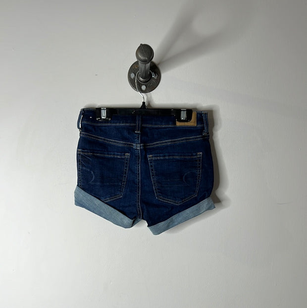 AE Dark Denim Shorts