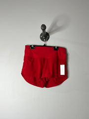 Lululemon Red Hotty Shorts