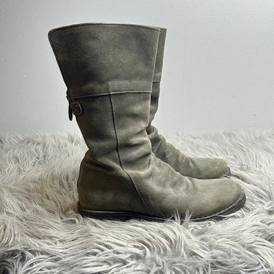 Fiorentini Grey Ruche Boot