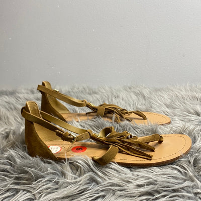 Guess Brown Suede Sandals