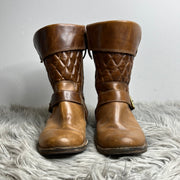 Ugg Cognac Quilted Boot