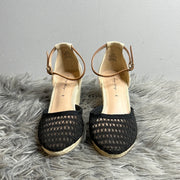 In Every Story Blk/Beige Wedge