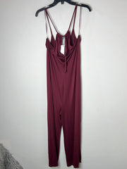 Socialite Maroon Jumpsuit