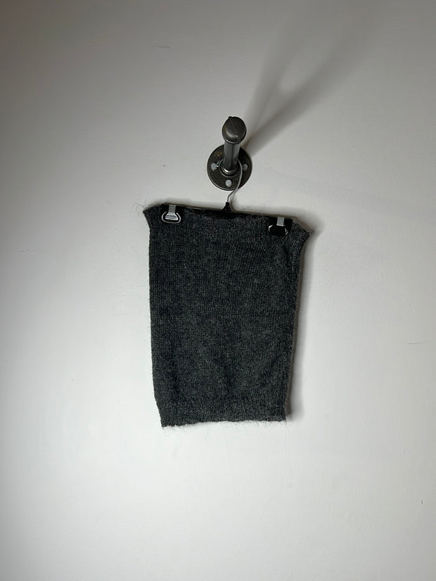 Babaton Grey Wool Neck Warmer