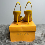 Unisa Yellow Heels