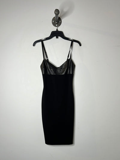 Danier Black Leather Dress