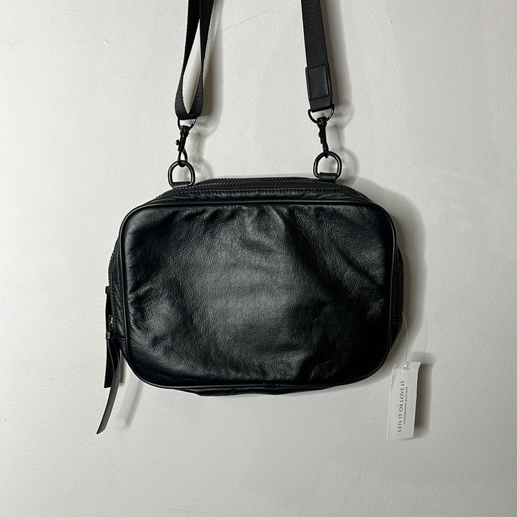 Benevolence Black Leather Bag