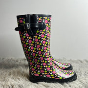 l'atitude Blck/Pink Rain Boots