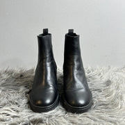 Geox Black Leather Boots