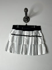 Lululemon Wht/Blk Tennis Skirt