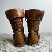 Ugg Cognac Quilted Boot
